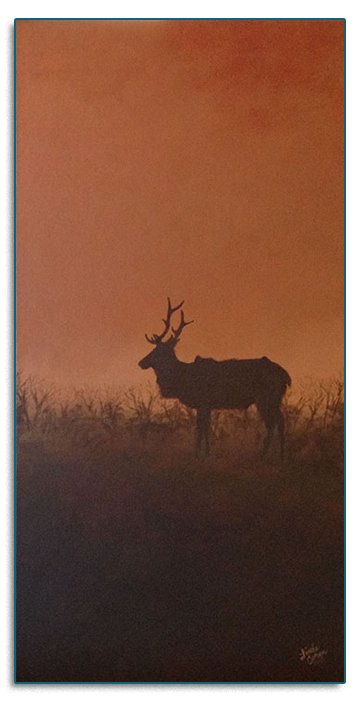 One Leads, One Follows, Elk